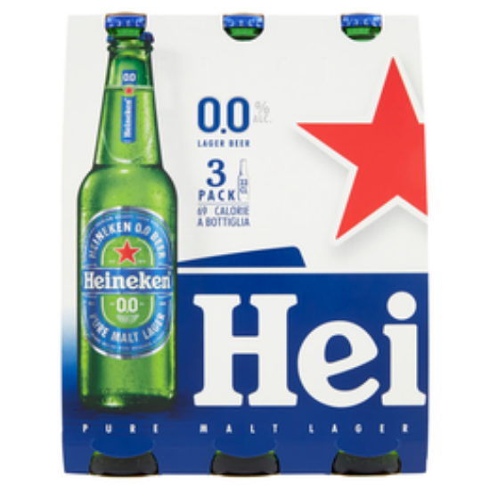 Immagine di Birra Heineken 0.0 3x33cl