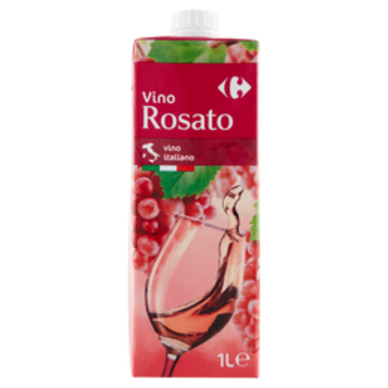 Immagine di Vino Rosato Brik Carrefour