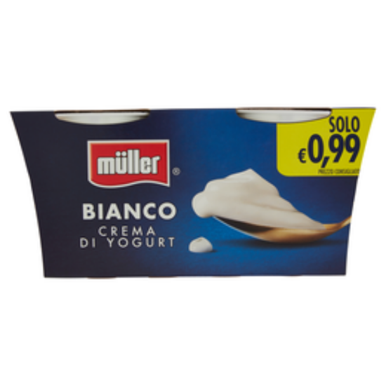 Immagine di Yogurt Bianco Intero Muller X2