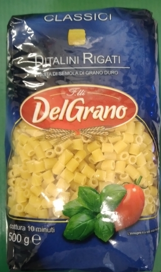 Immagine di DITALINI RIGATI FR. DEL GRANO 500 GR