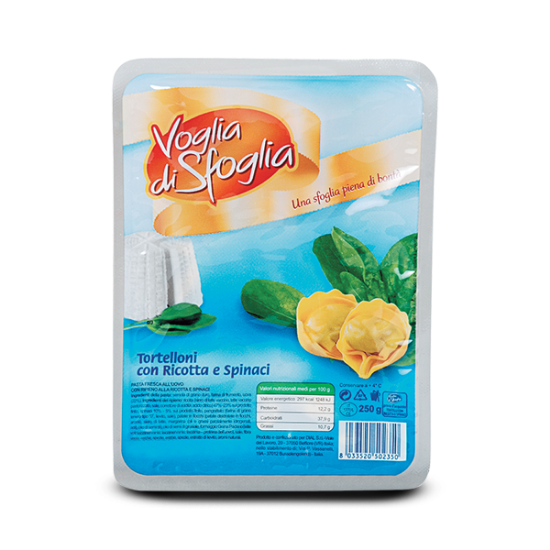 Immagine di TORTELLINI RICOTTA E SPINACCI VOGLIA DI SFOGLIA 250 GR